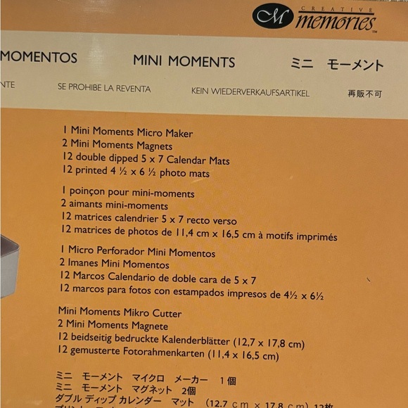 Creative Memories Mini Moments Retired Set-Colorful Polka Dot and Stripe Tray - Picture 4 of 16